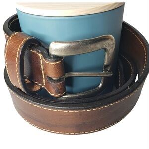 Well Shod Leather Belt Silverstone Buckle Heavy Duty Farrier Equestrian Western